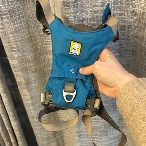 RuffWear Medium Blue dusk harness